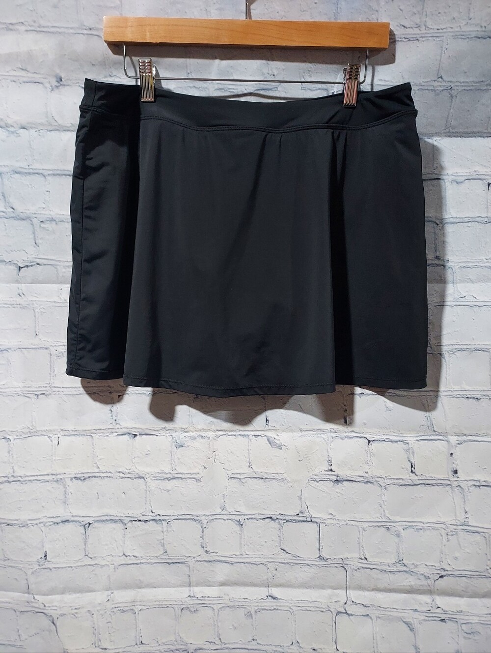 Knix Womens XL Black Skirt Skort Athletic Outdoors
